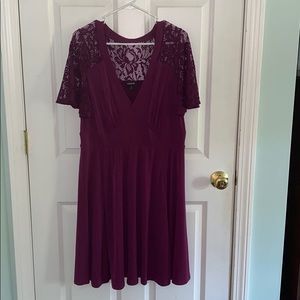 Maroon torrid dress